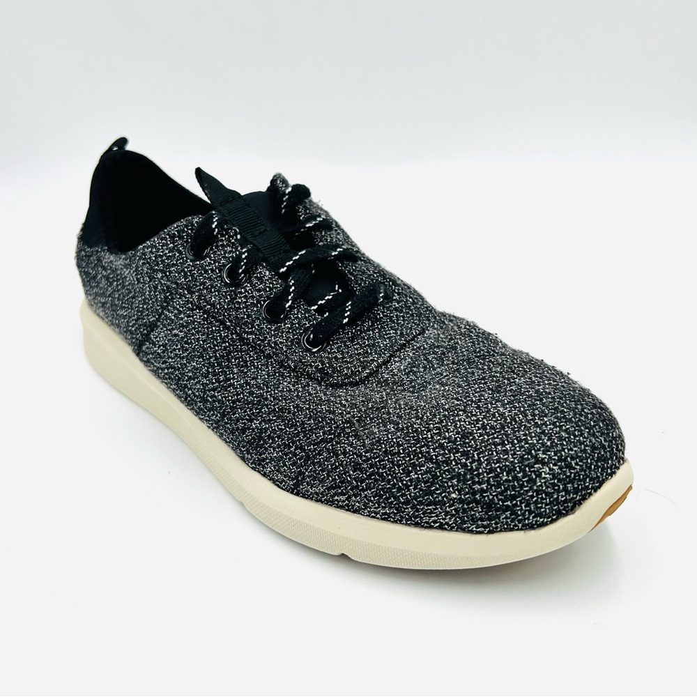 Toms shoes Cabrillo Sneakers Gray Terry Cloth Comfort Shoes Casual Men Size 7